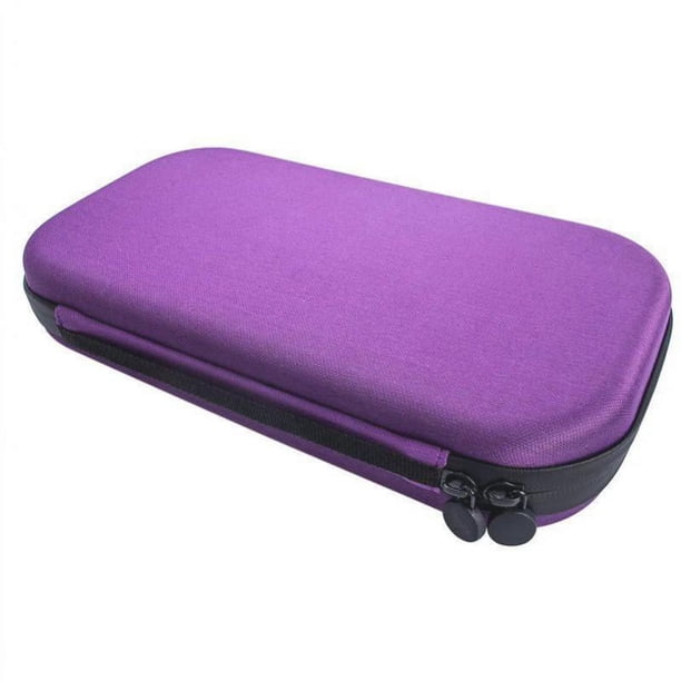 Estuche de transporte para estetoscopio, caja de almacenamiento a prueba de golpes, estuche rígido, estuche de viaje Violeta