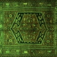 thumbnail image 1 of Ahgly Company Indoor Square Persian Green Traditional Area Rugs, 4' Square, 1 of 1
