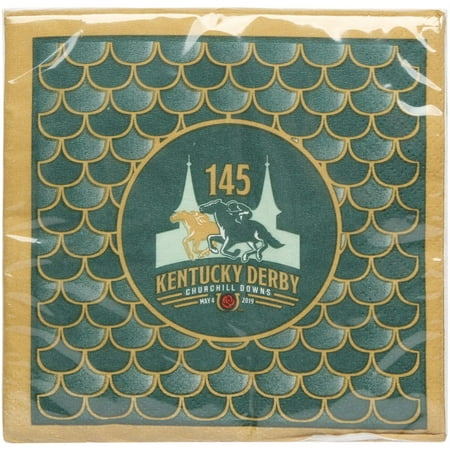 Kentucky Derby 145 24-Pack Beverage Napkins