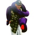 thumbnail image 2 of American Made Giant Stuffed Snake 18 Feet Long Soft Purple Big Plush Serpent Giant Stuffed Animal, 2 of 5