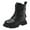 ZA-Black, variant on yocbz Baby Boots Boots for Girls Pointed Toe Kids Boots Mid Calf Western Youth Boots Horse Riding for Toddler Little Big Kids Black,Size for US 1.5