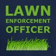 thumbnail image 3 of CafePress - Lawn Enforcement Officer Dark T Shirt - Men's Classic Graphic Cotton T-Shirt, 3 of 4