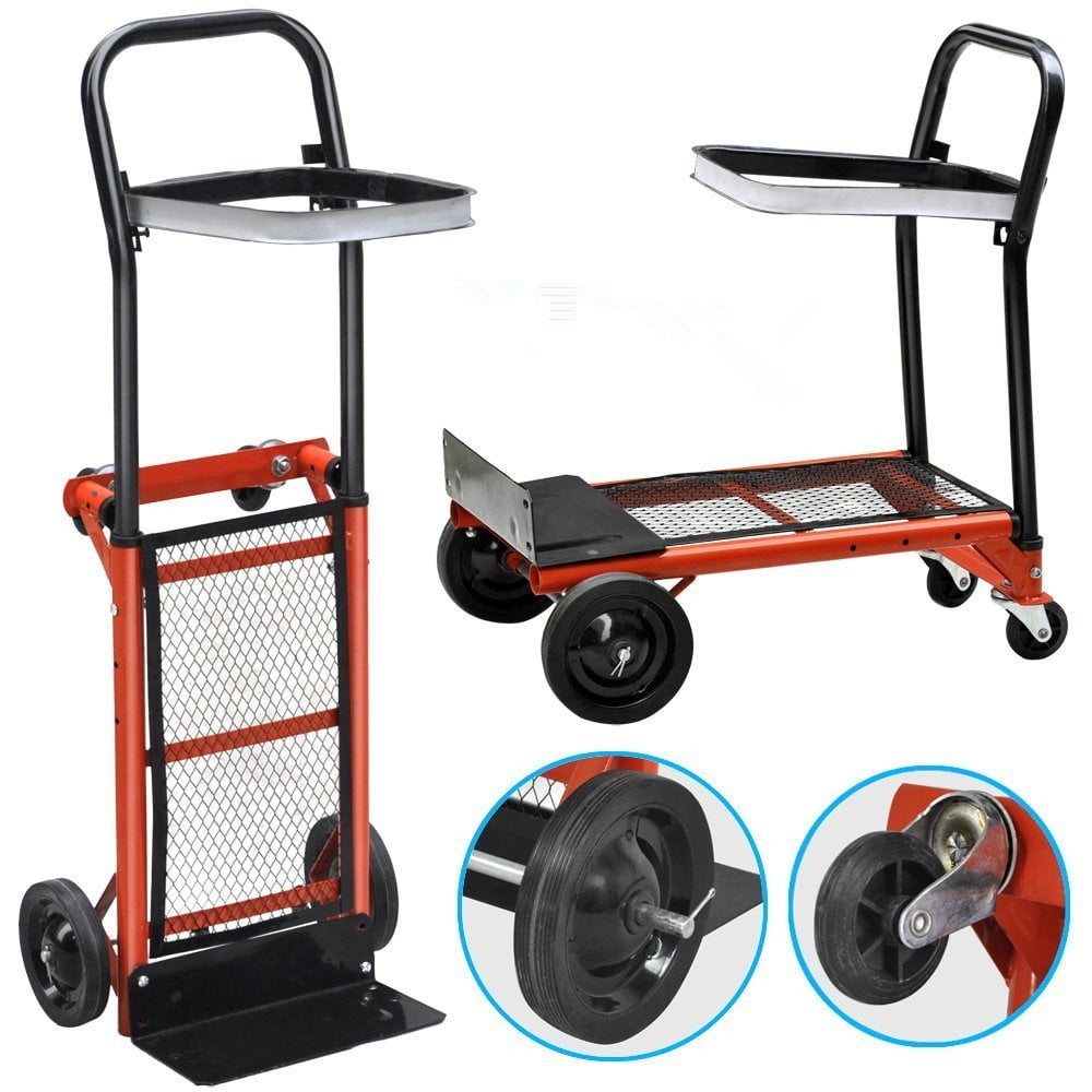 Estink Heavy Duty Folding Hand Truck Collapsible Moving Warehouse Home Garden Rolling... by