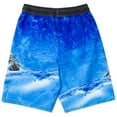 thumbnail image 5 of Monster Jam Megalodon UPF 50+ Rash Guard Swim Trunks Outfit Set Toddler to Little Kid, 5 of 5