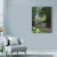thumbnail image 3 of Trademark Fine Art 'Parisians Enjoying Parc Monceau' Canvas Art by Masters Collection, 3 of 3