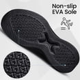 thumbnail image 6 of BNRSHOE Walking Shoes Women's Mesh Sock Casual Sneakers Lightweight Comfy Flats Black, 6 of 8