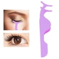 thumbnail image 4 of False Eyelashes Tweezers, False Eyelashes Clip Painted Surface Layer  for Home Fluorescent Purple, 4 of 7