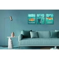 thumbnail image 3 of Inspirational Wall-Art - Quotes Office Wall Decor - Teal Wall Decor For Bedroom - Word Artwork For Home Walls Size 12x16, 3 of 6