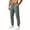 A Army Green, variant on Fitness Clothing Men's Clothing Men's Summer Breathable Loose Mesh Fast-Drying Cool Loose All-Match Leg Trousers Black L