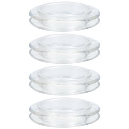 SUQ I OME Patio Umbrella Hole Ring Plug & Cap Set - 2-Inch Grommet Cover Insert For Garden Table, Stabilizes & Protects