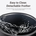 thumbnail image 4 of Mistaha Detachable Milk Frother 11.84oz/350ml Electric Milk Frother and Steamer with Touch Control 400W 4, 4 of 8
