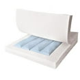 Medline 2'' Gel Foam Pressure Redistribution Wheelchair Cushion