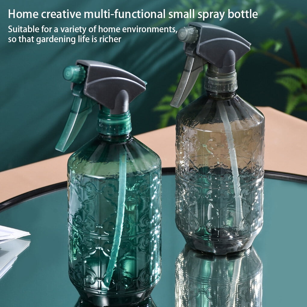 Ruzhgo Spray Bottle Transparent Plastic 800ml Mist Thread