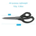 thumbnail image 2 of LIVINGO Sharp Fabric Scissors, Titanium Heavy Duty Shears for Sewing Craft, 9.5" Black, 2 of 6