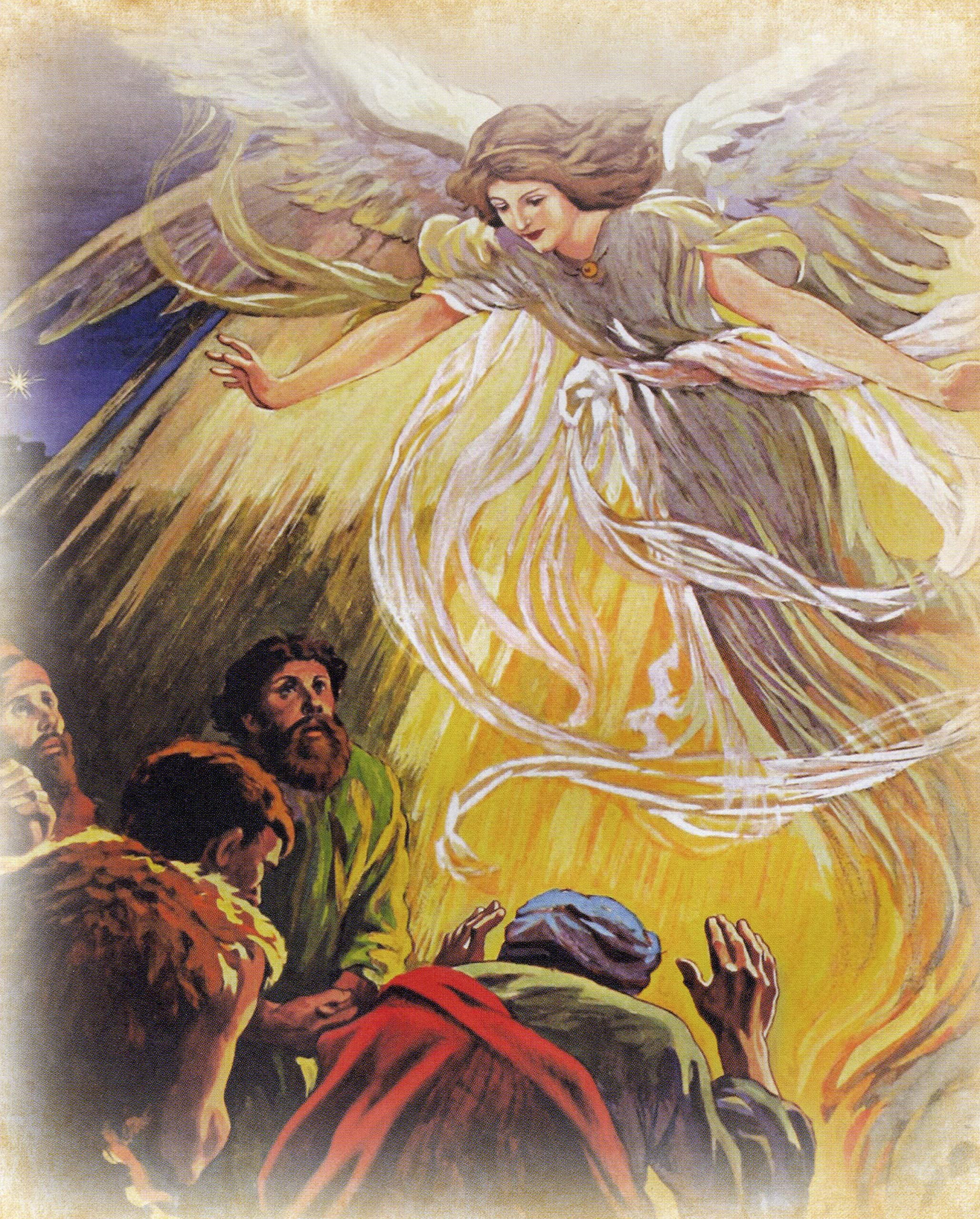 Catholic print picture - Glory to God in the Highest T - 8