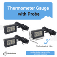 thumbnail image 5 of Digital Thermometer Hygrometer with Probe Indoor Temperature Humidity Meter Hygrometer Gauge for Incubator Reptile Plant, 5 of 8