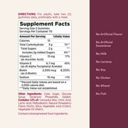 Natures Bounty Hair Skin and Nails Vitamins With Biotin, Gummies, 140 Ct