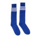 thumbnail image 3 of Calcetín raya blanca en azul atléticos Deportes Cola Rodilla Calcetín de metro de High raya blanca en azul atléticos Deportes, 3 of 8