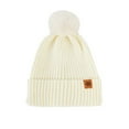 thumbnail image 5 of AINIYS Winter Women Warm Hat Scarf Gloves Set Double Layer Thick Knitted Windproof Ear Protection Casual Fashion Accessory Ideal White Free Size, 5 of 5
