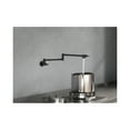 thumbnail image 4 of Elegant Lighting Gabriel Wall Mounted Pot Filler In Matte Black, 4 of 6