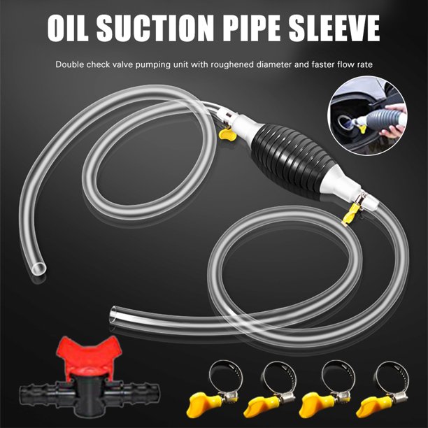 Portable Car Hand Fuel Pump Multipurpose Petrol Liquid Manual Syphon Pump