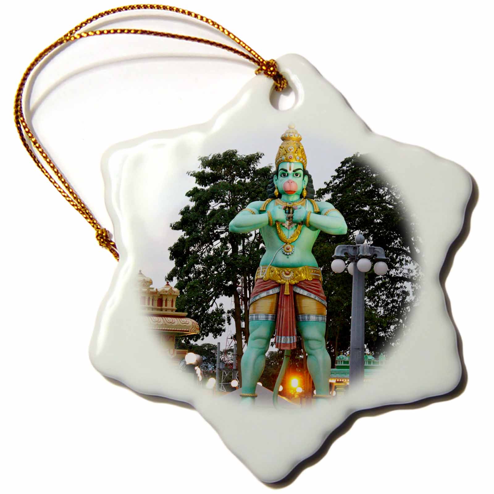 3dRose Monkey God Statue at Batu Caves, Malaysia Photo by Rhonda Albom