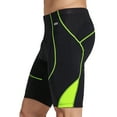 thumbnail image 3 of Santic Cycling Shorts Padded for Mens Bicycle Riding Pants Bike Shorts Cycle Tights Green S, 3 of 7