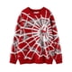 thumbnail image 2 of Suéter alto de pareja de Jacquard con diseño de araña de calle para hombre, marca de moda de otoño e invierno, jersey de gran tamaño americano, estilo navideño americano, 2 of 4