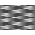 thumbnail image 1 of Ahgly Company Indoor Rectangle Patterned Dark Gray Area Rugs, 4' x 6', 1 of 6