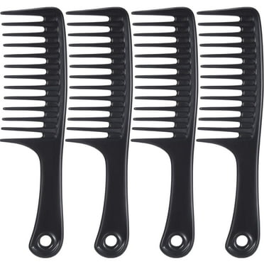 Wide Tooth Comb and Large Hair Detangling Comb, Durable Hair Brush for Best Styling and Professional Hair Care, Suitable for Curly Hair, Long Hair, Wet Hair in all Types, Reduce Hair Loss and Dandruff
