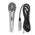 thumbnail image 1 of Wired Microphone Moving Coil Type Handheld Singing Microphone for Home KTV Meeting 3m, 1 of 5