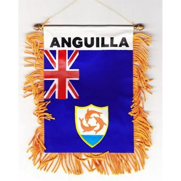 Anguilla Window Hanging Flag