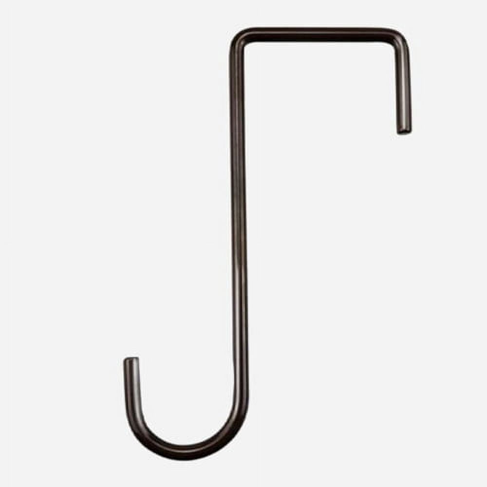 Cheers.US 6Pcs/Set Vinyl Fence Hooks, Patio Hangers Coated Steel Fence Hangers for Hanging Plants, Planters, Bird Feeders, Lights, Pool Tools