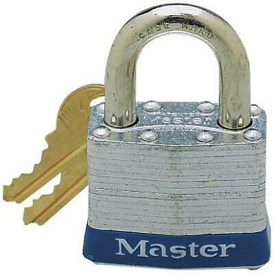 4-Pin Cylinder  Laminated Steel  Padlock Master Lock  1-3/4 in 