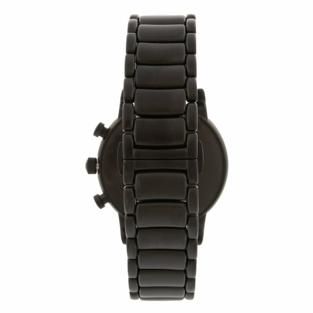 Emporio Armani Classic Black Dial Brushed Black Men s Watch AR1895
