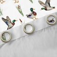 thumbnail image 4 of Manfei Aquatic Bird Pattern Blackout Curtains,Farmhouse Cabin Window Curtains Pack of 2 (38x45 Each), 4 of 6