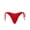 Red, variant on RELLECIGA Women's Tie Side Thong Bikini Bottom Hot Pink Adjustable Brazilian Bathing Suits for Women