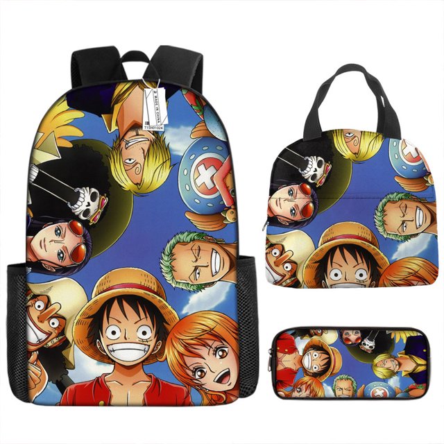 Nautical King Schoolbag, Luffy Backpack, Student Backpack-week