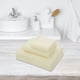 thumbnail image 4 of Juego de 3 toallas de baño de algodón con diseño de oso en relieve | Absorbentes y suaves para baño, playa y gimnasio | Incluye toallas faciales y de mano, 4 of 5