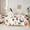 White, variant on Homewish Cartoon Ball Print Twin Bedding Sets 7-Piece for Kid, Football Baseball Basketball Bedding Comforter Set, Sports Theme Reversible Sheet Sets, Lightweight Room Decor