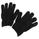 thumbnail image 3 of Par de guantes exfoliantes para baño y ducha (negros), 3 of 8
