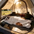 thumbnail image 3 of Oversized Dog Sleeping Bag for Adults - Soft Flannel Cozy Mattress for Comfortable Sleep, Perfect for Camping, Sleepovers, or Lounging at Home, Features Adorable Cat Design, 3 of 7