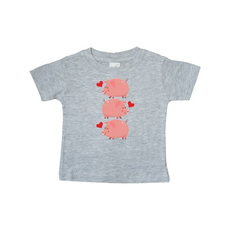 

Inktastic Pig Lover Cute Farm Animals Gift Baby Boy or Baby Girl T-Shirt