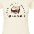 thumbnail image 3 of Friends - Moist Maker - Juniors Fitted Graphic T-Shirt, 3 of 5