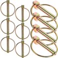 thumbnail image 3 of Here's a refined and professional product description for your **10pcs Heavy Duty Iron Pin With Rings**:\n\n \n\n### 10PCS Heavy Duty Galvanized Iron, 3 of 5