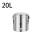 thumbnail image 4 of Dispensador de bebidas frías y calientes, barril aislante de acero inoxidable, para café y zumo. 20L, 4 of 9