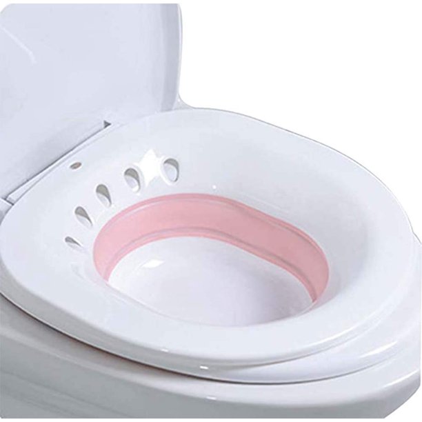 Mlpeerw Elderly Postpartum Hemorrhoids Patient Toilet Sitz Bath Tub Hip