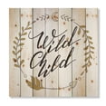 thumbnail image 3 of Designart 'Wild Child Under Arrows Circled' Traditional Print on Natural Pine Wood, 3 of 5