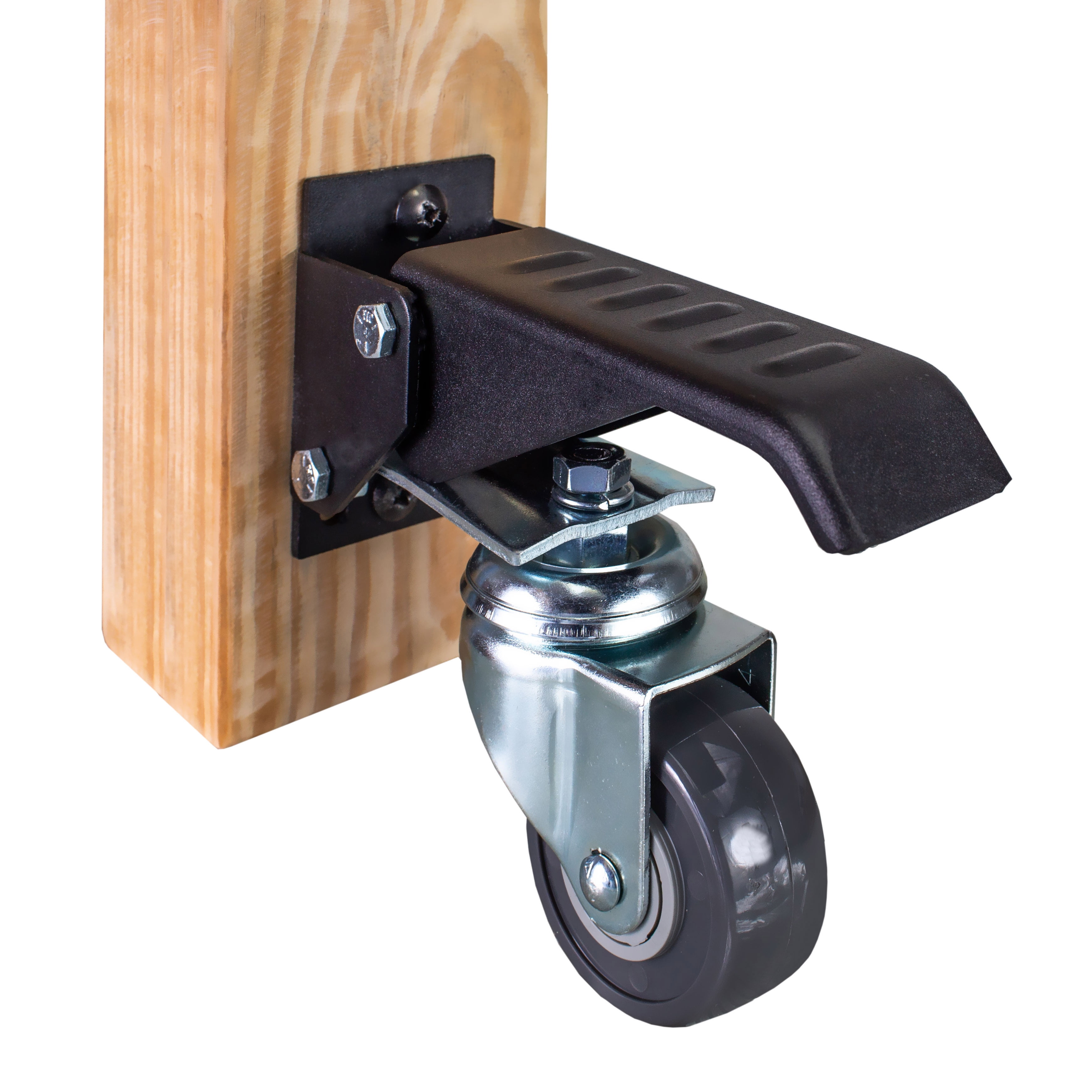 POWERTEC 17000 Workbench Caster Kit Swivel Casters with Polyurethane