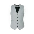thumbnail image 1 of Men's V-neck Suit Vest Cotton Four Seasons Vest, 1 of 2